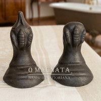 Kit 4 Pés de Banheira Vitoriana de Ferro Fundido para Banheira Antiga - Sem Pintura - Modelo 03 e 04 OFERTA